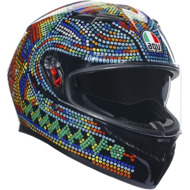 Casque intégral AGV K3 Top Rossi Winter Test 2018 noir