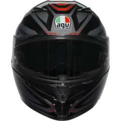 Casque intégral AGV K3 Syth noir rouge