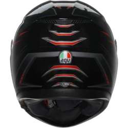 Casque intégral AGV K3 Syth noir rouge