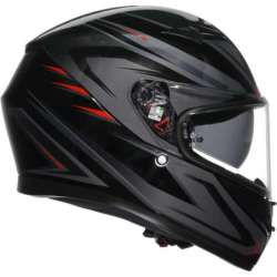 Casque intégral AGV K3 Syth noir rouge