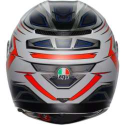 Casque intégral AGV K3 Space mat blanc rouge