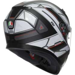 Casque intégral AGV K3 Rivia mat noir blanc