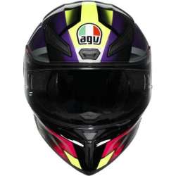 Casque intégral AGV K1 S Fastlap noir violet rose