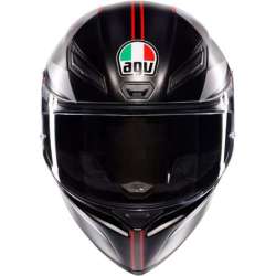 Casque intégral AGV K1 S Fastlap noir gris rouge