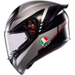 Casque intégral AGV K1 S Fastlap noir gris rouge
