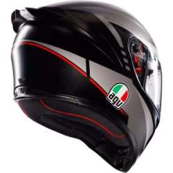 Casque intégral AGV K1 S Fastlap noir gris rouge