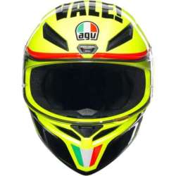 Casque intégral AGV K1 S Grazie Vale jaune noir rouge