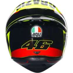 Casque intégral AGV K1 S Grazie Vale jaune noir rouge