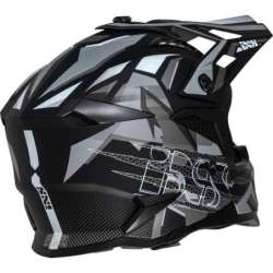 Casque de Motocross iXS363 2.0 noir mat anthracite blanc