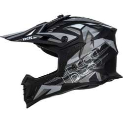 Casque de Motocross iXS363 2.0 noir mat anthracite blanc
