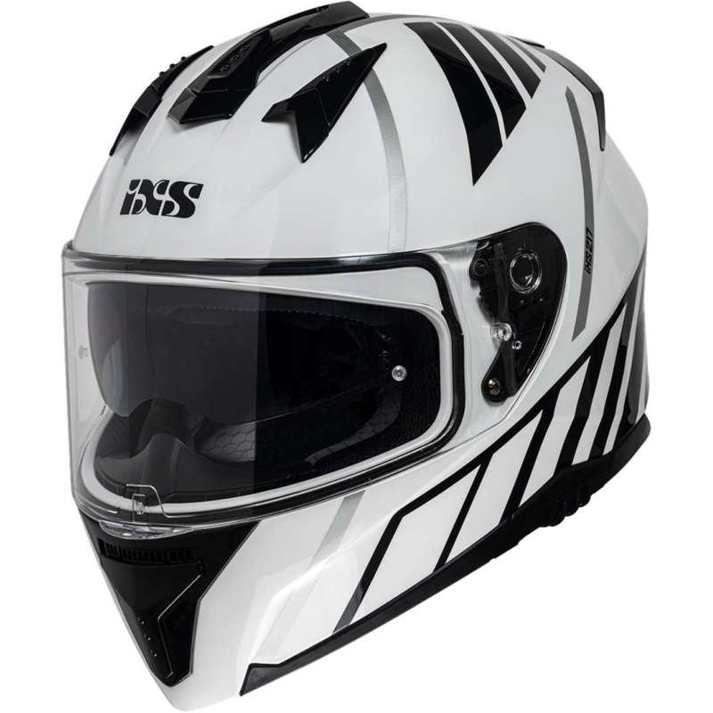 Casque intègrale iXS217 2.0 blanc noir