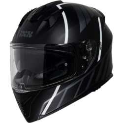 Integralhelm iXS217 2.0 mattschwarz weiß
