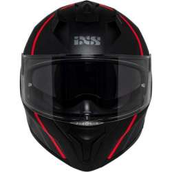 Casque intègrale iXS217 2.0 noir mat rouge