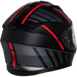 Casque intègrale iXS217 2.0 noir mat rouge