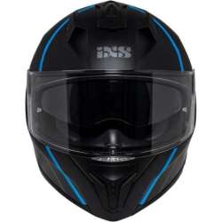 Casque intègrale iXS217 2.0 noir mat bleu clair