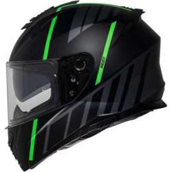 Integralhelm iXS217 2.0 mattschwarz neongrün