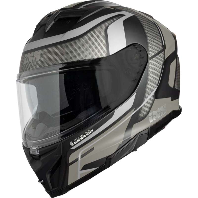 Casque intégral iXS912 SV 2.0 Blade noir argent mat