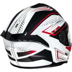 Integralhelm iXS422 FG 2.2 weiß matt rot