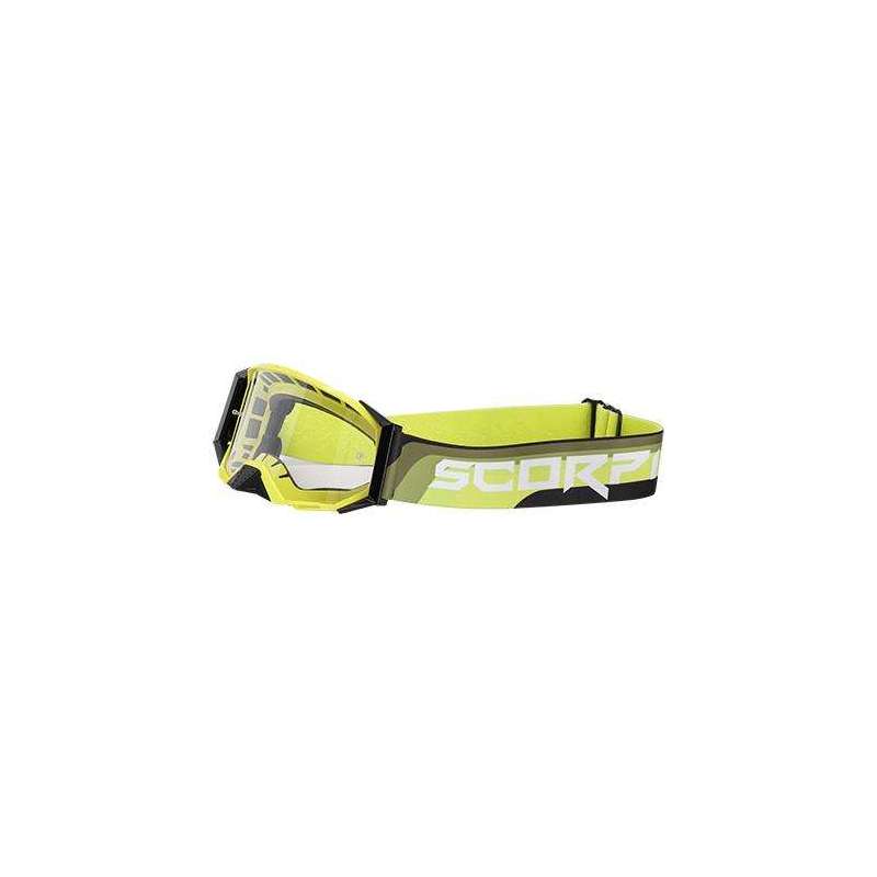 Crossbrille SCORPION E24 Fluo-Gelb-Schwarz