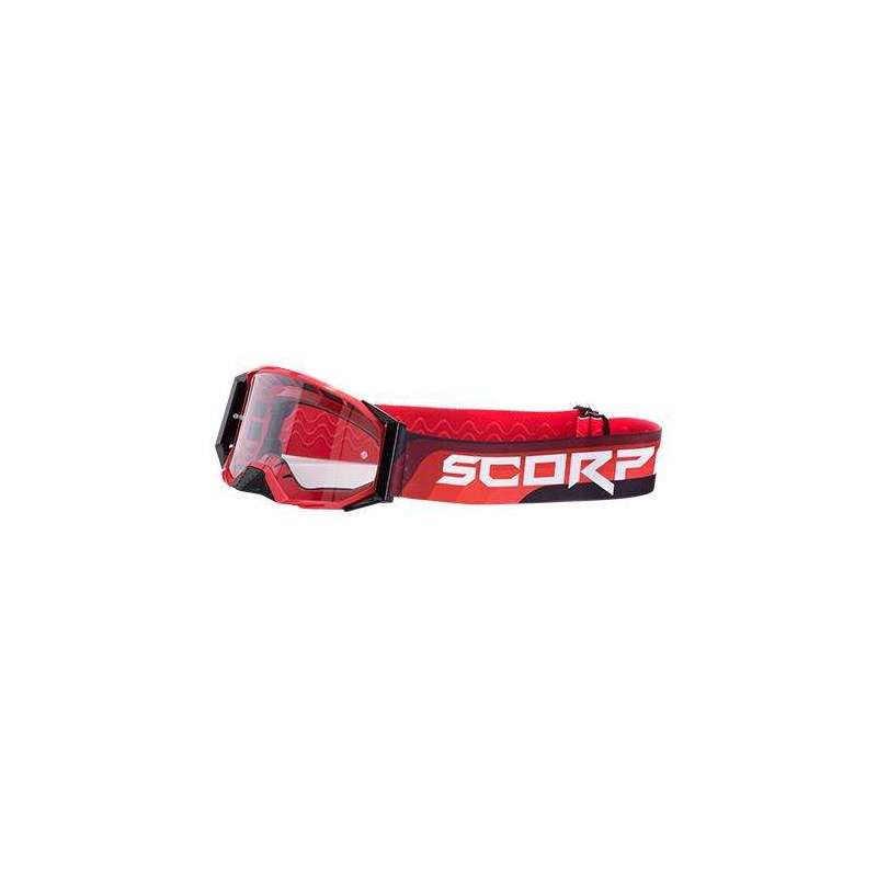 Crossbrille SCORPION E24 Rot-Schwarz