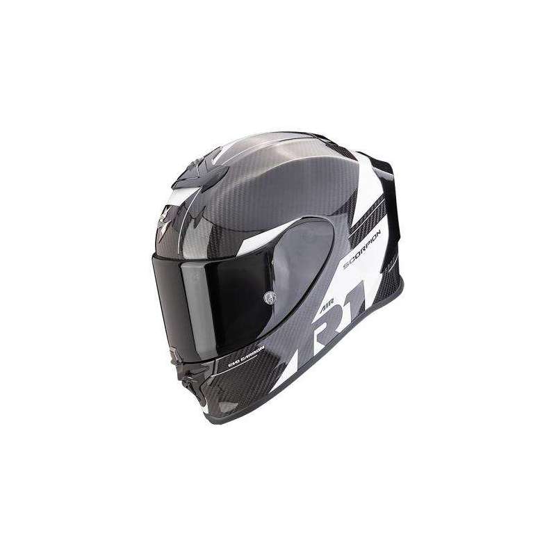 Integralhelm SCORPION EXO-R1 EVO CARBONE RALLY Air Schwarz-Weiss