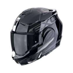 Modulohelm SCORPION EXO-TECH EVO TRAVELLER Schwarz-Weiß