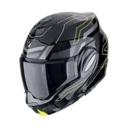 Modulohelm SCORPION EXO-TECH EVO CONQUER Schwarz-Neongelb
