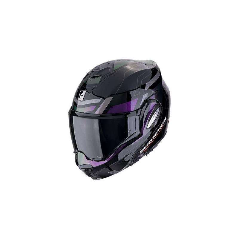 Modulohelm SCORPION EXO-TECH EVO CONQUER Schwarz Chamäleon Modulohelm SCORPION EXO-TECH EVO CONQUER Schwarz Chamäleon