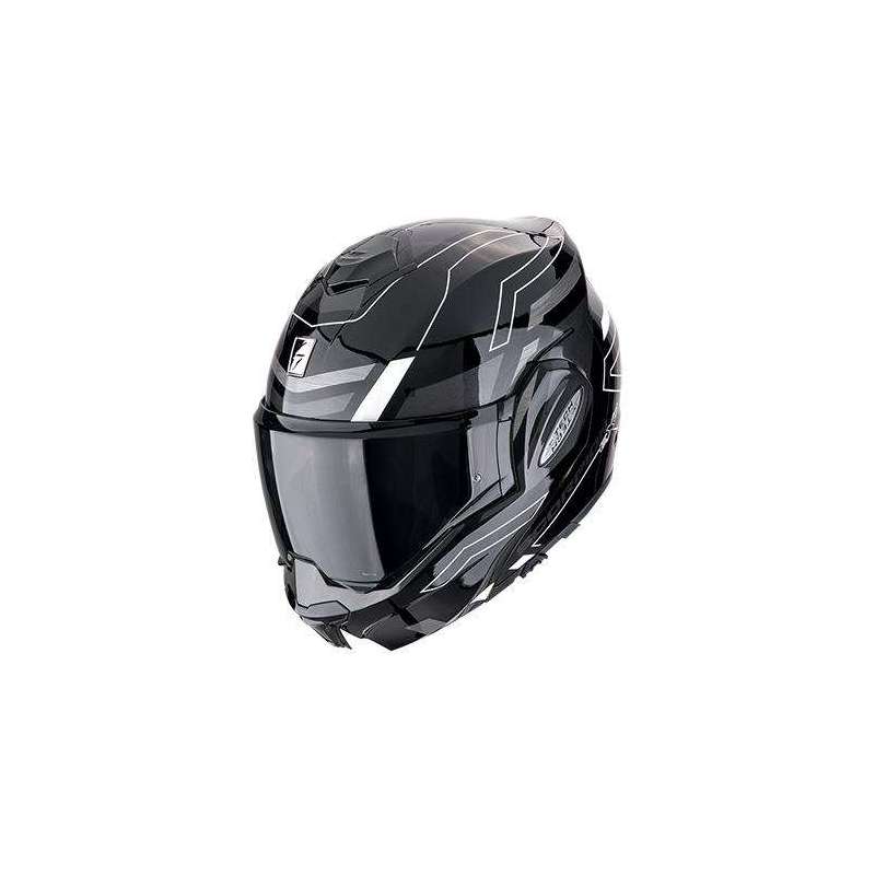 Modulohelm SCORPION EXO-TECH EVO CONQUER Schwarz-Weiß Modulohelm SCORPION EXO-TECH EVO CONQUER Schwarz-Weiß