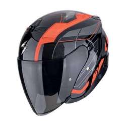 Casque Jet SCORPION EXO-Z1 VUE Noir-Rouge