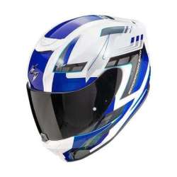 Integralhelm SCORPION EXO-391 CAPTOR Weiß-Blau