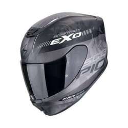 Integralhelm SCORPION EXO-391 AVA Mattschwarz-Silber