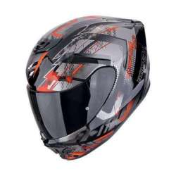 Integralhelm SCORPION EXO-391 CLUTTER Schwarz-Rot