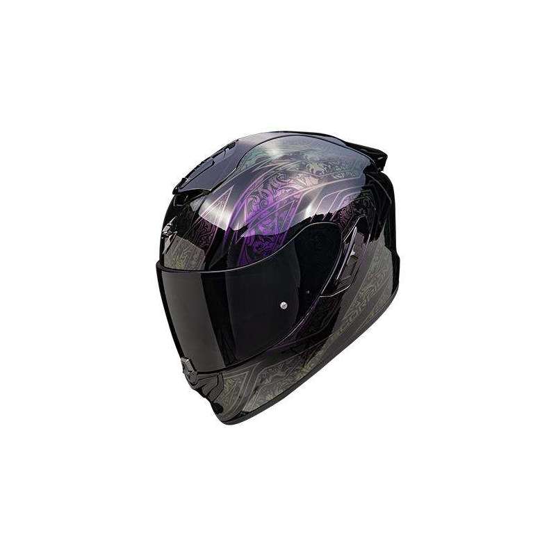 Casque Intégral SCORPION EXO-1400 EVO II FANTASY Air Noir-Caméléon Casque Intégral SCORPION EXO-1400 EVO II FANTASY Air Noir-Caméléon