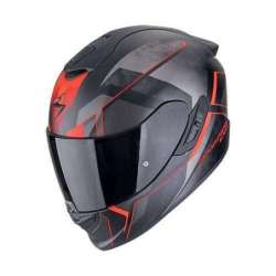 Integralhelm SCORPION EXO-1400 EVO II AIR INTENSIO Mattschwarz-Rot