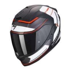 Casque Intégral SCORPION EXO-1400 AIR VITTORIA Noir mat-Blanc
