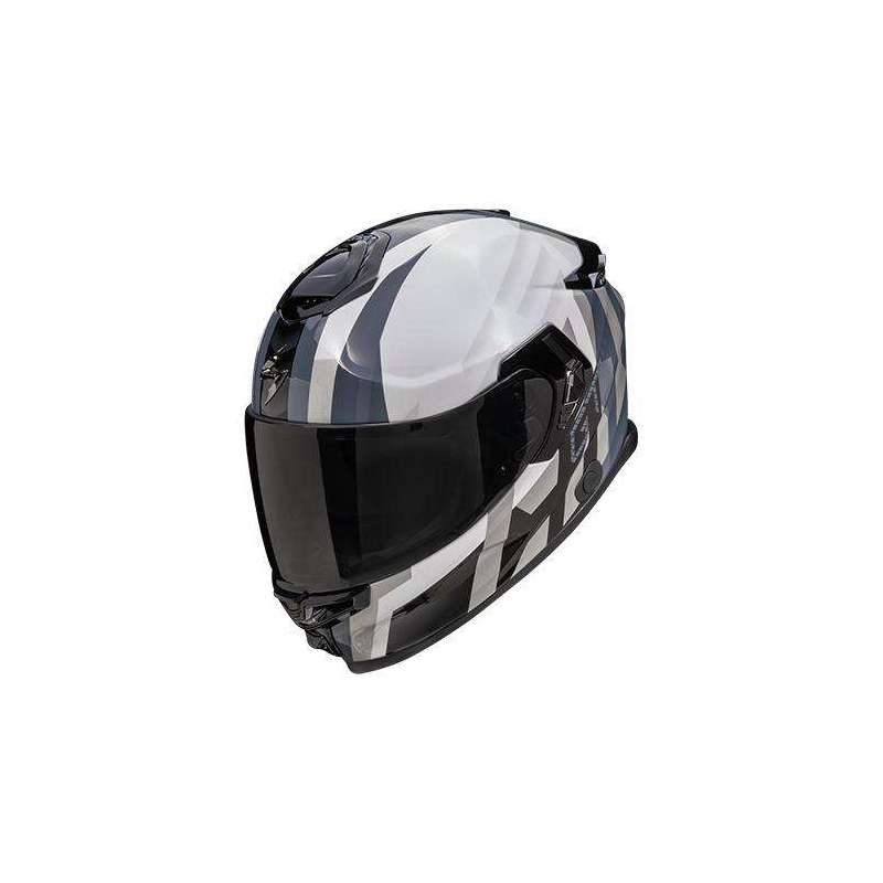 Casque Intégral SCORPION EXO-GT SP AIR TOURADVEN Blanc Perle-Argent Casque Intégral SCORPION EXO-GT SP AIR TOURADVEN Blanc Perle-Argent