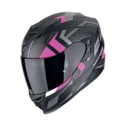 Casque Intégral SCORPION EXO-520 EVO AIR SENSUS Noir mat-Rose