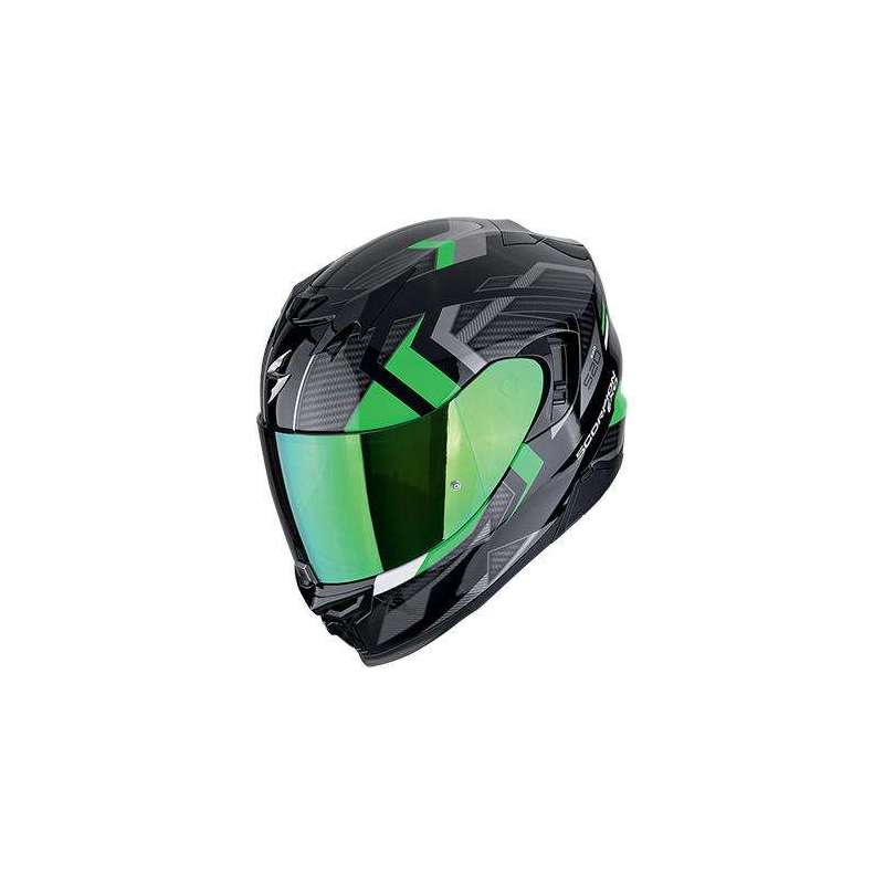 Casque Intégral SCORPION EXO-520 EVO AIR SENSUS Noir-Vert Casque Intégral SCORPION EXO-520 EVO AIR SENSUS Noir-Vert