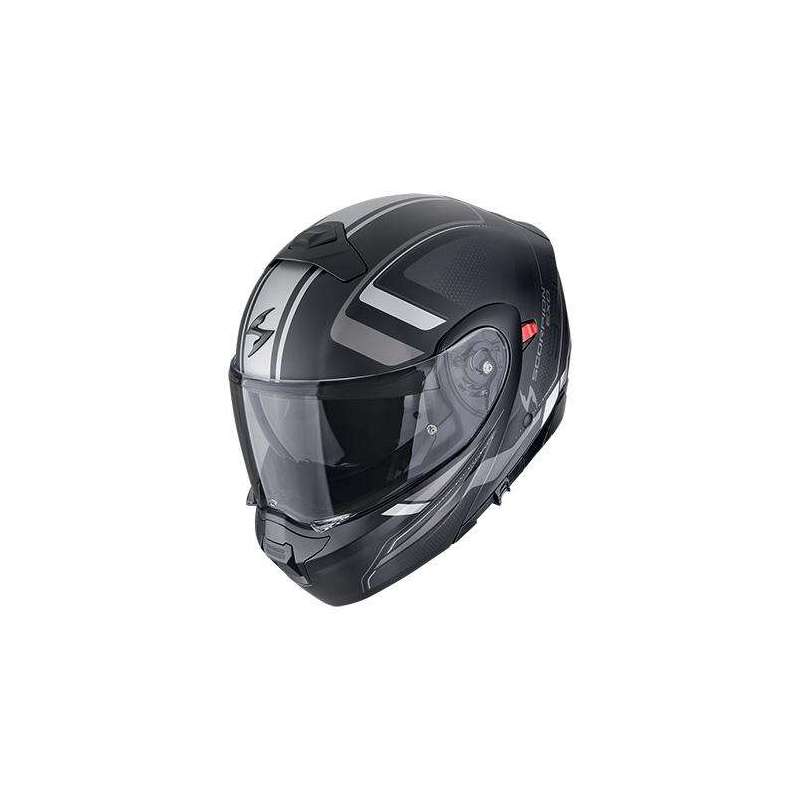 Casque Modulable SCORPION EXO-930 EVO ARDENS Noir mat-Argent Casque Modulable SCORPION EXO-930 EVO ARDENS Noir mat-Argent