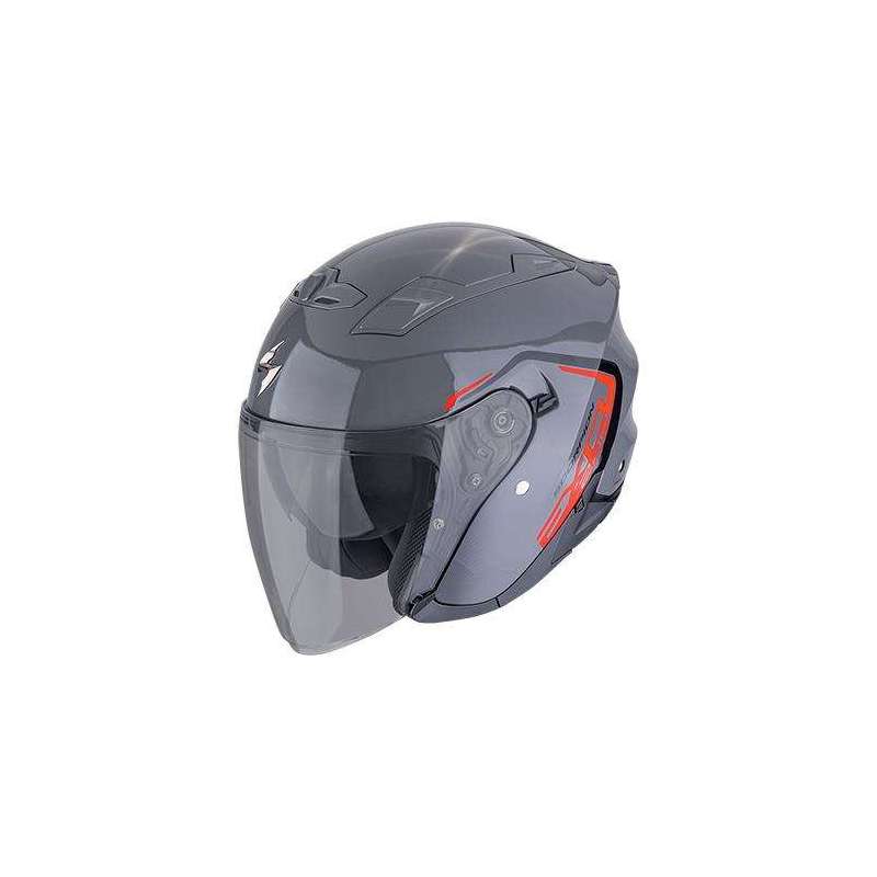 Casque Jet SCORPION EXO-230 CIT-E Gris-Rouge Casque Jet SCORPION EXO-230 CIT-E Gris-Rouge