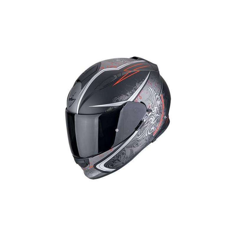 Casque Intégral SCORPION EXO-491 RUN Noir Mat-Rouge Casque Intégral SCORPION EXO-491 RUN Noir Mat-Rouge
