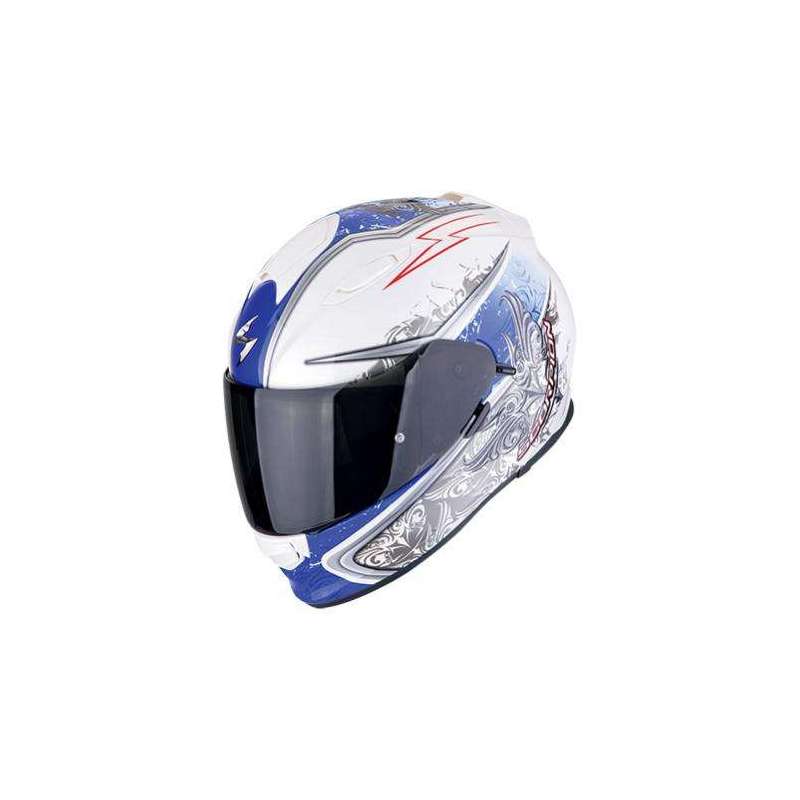 Integralhelm SCORPION EXO-491 RUN Weiss-Blau Integralhelm SCORPION EXO-491 RUN Weiss-Blau