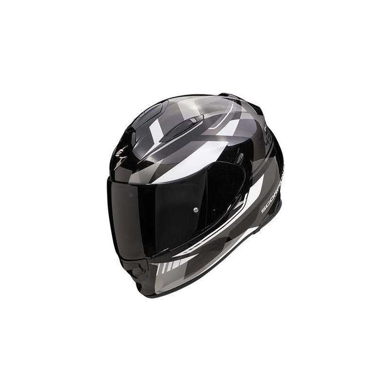 Integralhelm SCORPION EXO-491 ABILIS Schwarz-Silber-Weiß Integralhelm SCORPION EXO-491 ABILIS Schwarz-Silber-Weiß