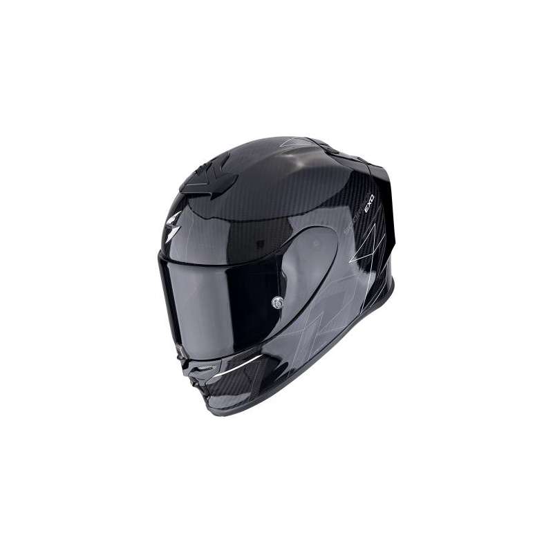 Casque Intégral SCORPION EXO-R1 EVO CARBONE CYNERGY AIR Noir-Blanc