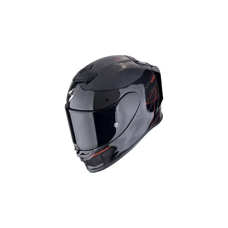 Integralhelm SCORPION EXO-R1 EVO CARBONE CYNERGY AIR Schwarz-Rot