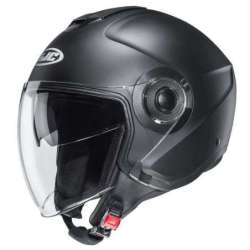Casque Jet HJC i40N SEMI FLAT BLACK