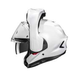 Modularer Helm HJC F100 PEARL WHITE