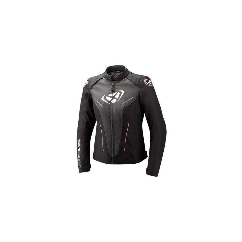 Veste Ixon Lady PRODIGY Noir Anthracite Rose vif