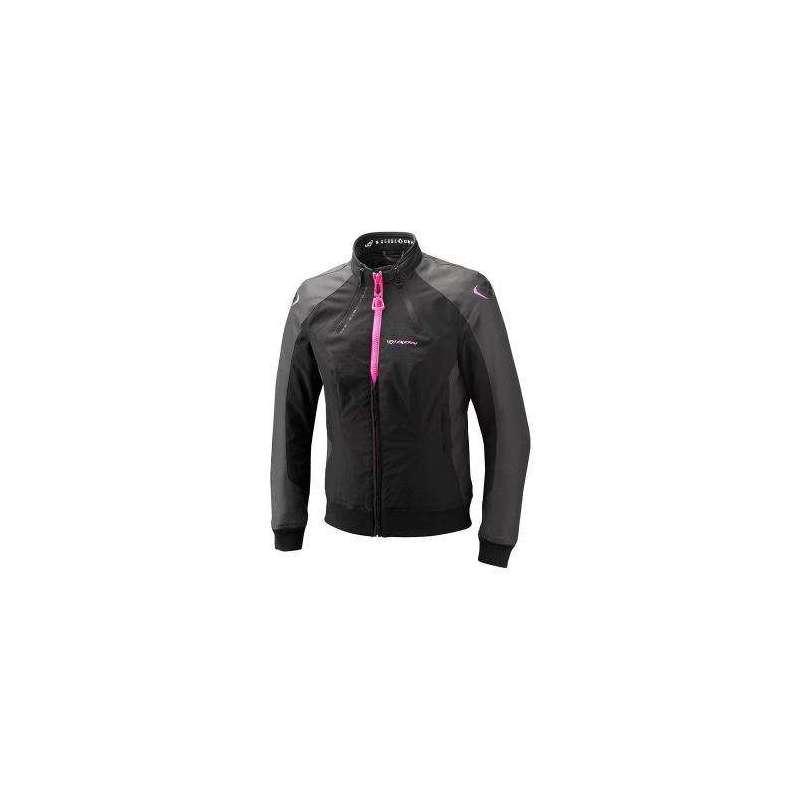 Veste Ixon Lady SIWA Noir Anthracite Rose vif